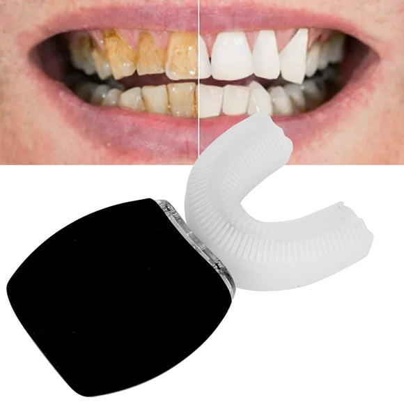 cepillo de dientes eléctrico en forma de u cepillo de dientes blanqueador de limpieza de dientes recargable e impermeable con limpieza oral de 360 y diseño de anggrek otros