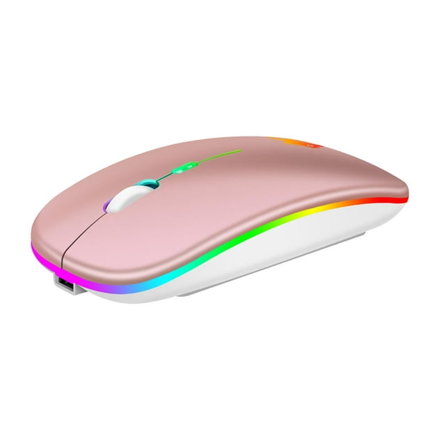 Mouse Raton Inalámbrico Bluetooth 2.4 RGB