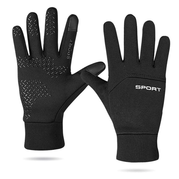 ihuan Guantes de invierno para hombres y mujeres, guantes cálidos  impermeables para clima frío, guantes térmicos para pantalla táctil para  correr