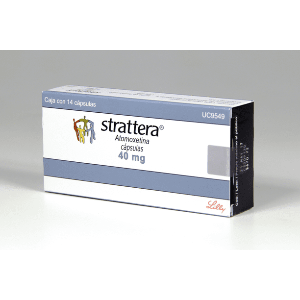 Strattera 40 mg cápsulas 14 pzas || Bodega Aurrera Despensa a tu Casa