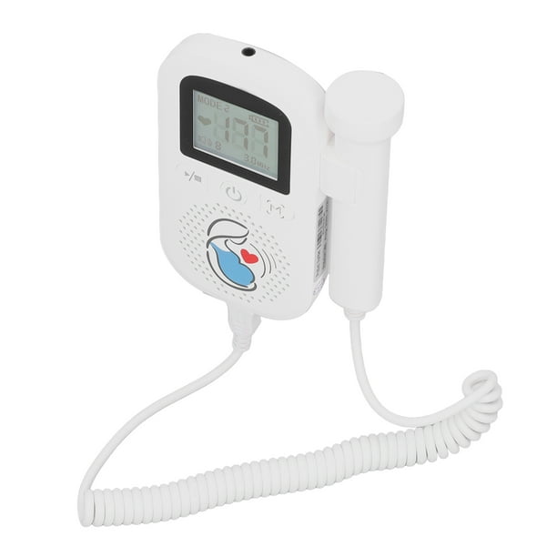 Doppler fetal Monitor de latidos cardíacos Doppler para bebés para embarazo  50-230 BPM Irfora Monitor de pulso cardiaco