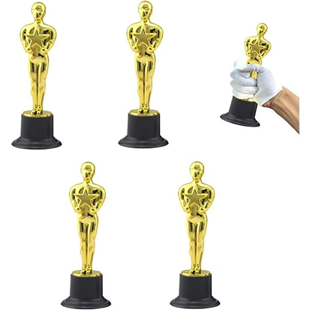 Premio Estatuilla Oscar Plástico Trofeo Adorno X 1