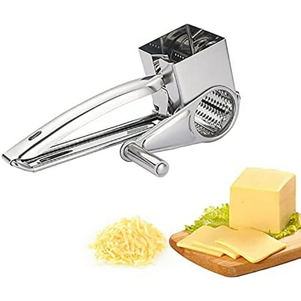 Rallador de queso multifunción, rallador Manual de acero inoxidable,  rallador de cocina, rallador, m TUNC Sencillez