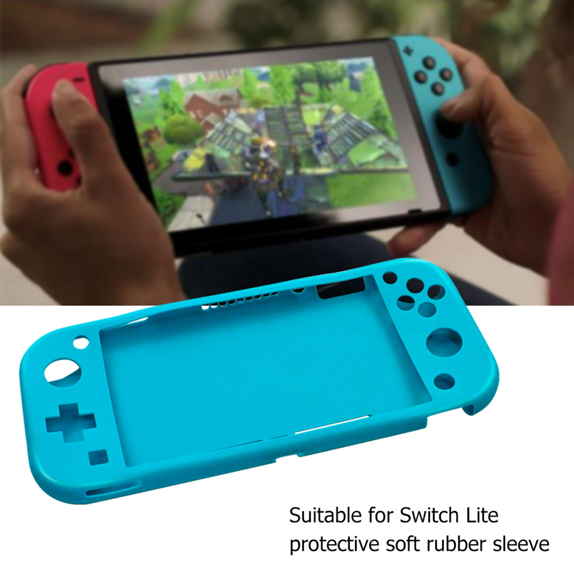 Credencial por supuesto incidente Funda protectora de silicona suave para Nintendo Switch Lite accesorios de  Ehuebsd protección para consola de juegos | Walmart en línea