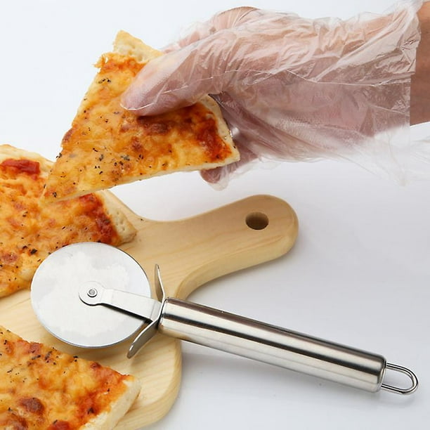 Cortador de pizza premium Rueda cortadora de pizza de acero inoxidable  Fácil de 