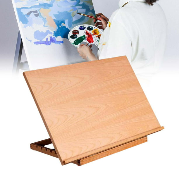 Borriquetas de madera para mesa de dibujo