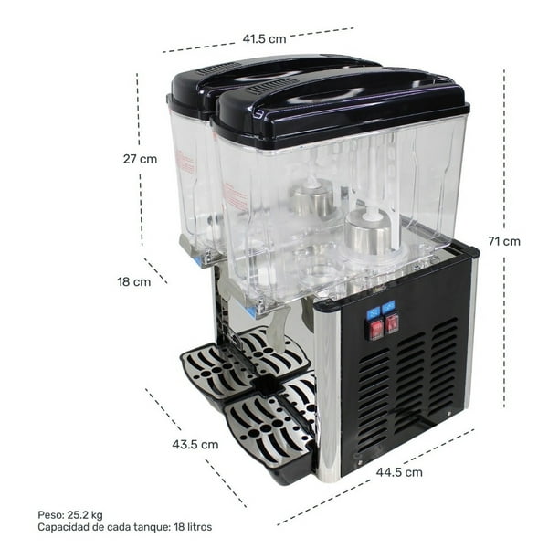 Dispensador de agua, enfriador de agua, máquina agua con gas, gasificador  de agua, carbonatador de agua - MT 60 UT, bajo mostrador