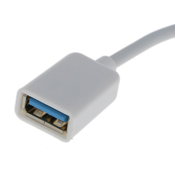 Adaptador Tipo C USB 3.1 a USB 3.0, Conector OTG para Android, Soledad  Cable de Carga Dual