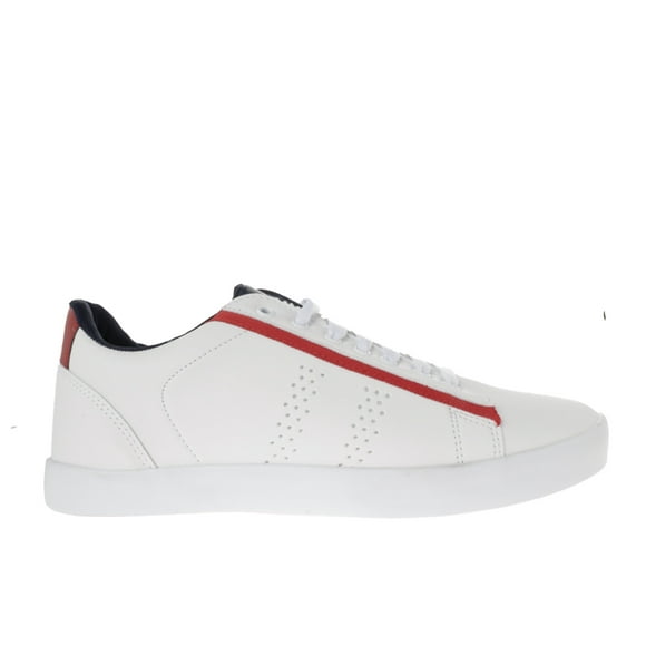 tenis iker color blanco con detalle rojo 250 dorothy gaynor tenis iker color blanco con detalle rojo 250