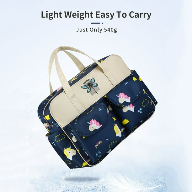 Mochila multifuncional para pañales con almohadilla de extensión, bolsa de  pañales de gran capacidad para bebés, niños y niñas, bolsa de viaje para