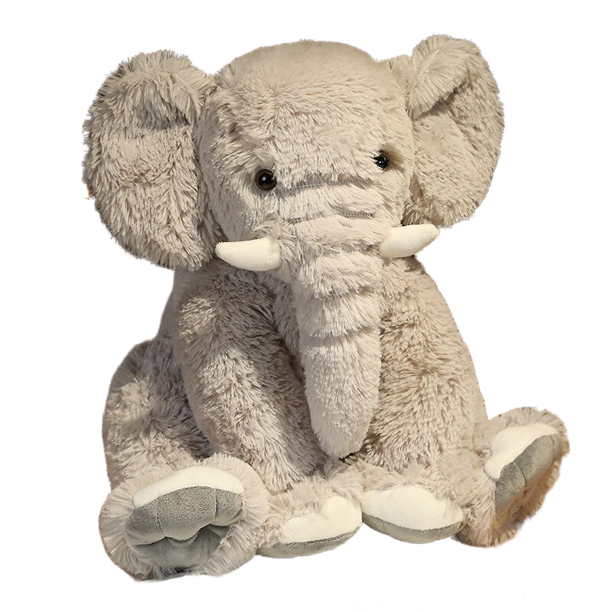 Lindo Peluche Calma Juguete Elefante Peluche Muñecas Animal Relleno Peluche  Suave Decoración Regalos Methold FN006966-01