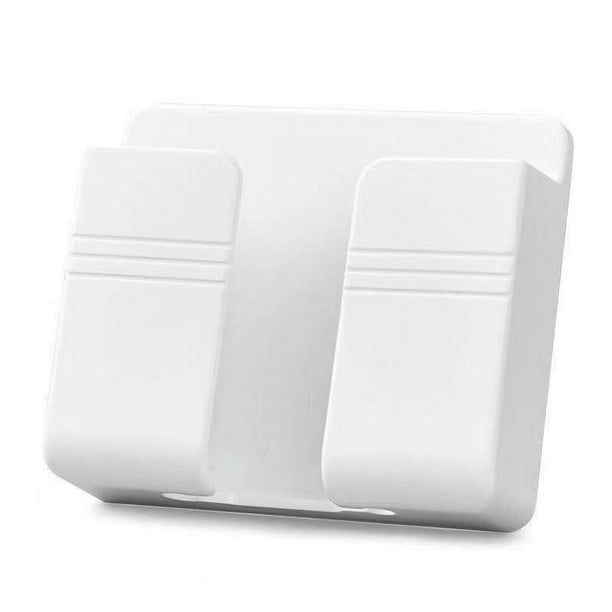 RV 4 piezas (blanco) cargador de teléfono móvil soporte de pared, soporte  de pared adhesivo 3M para teléfono móvil para cargador, soportes de  teléfono para pared de cama de ducha brillar Electrónica