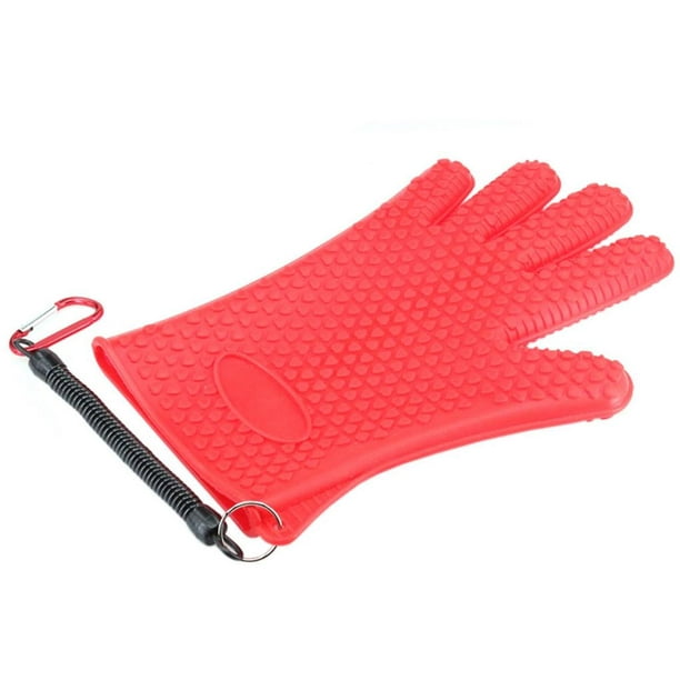 Toystoory Guantes de pesca para pescar, guantes de goma antideslizantes  para pescar con cinco dedos con cuerda antipérdida, protegen la mano de  pinchazos, Pescar Toystoory OD005322-00