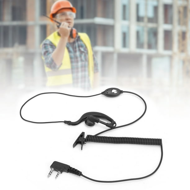 Auricular De Intercomunicación Walkie Talkie Auricular Walkie  TalkieHeadsets Walkie TalkieEarpiece Con Tapón Para Los Oídos Para Walkie  Talkie