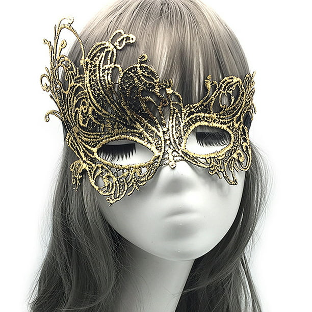 Máscara de encaje para mujer, máscaras venecianas para fiesta de máscaras,  Halloween, fiesta de disfraces, máscaras para adultos