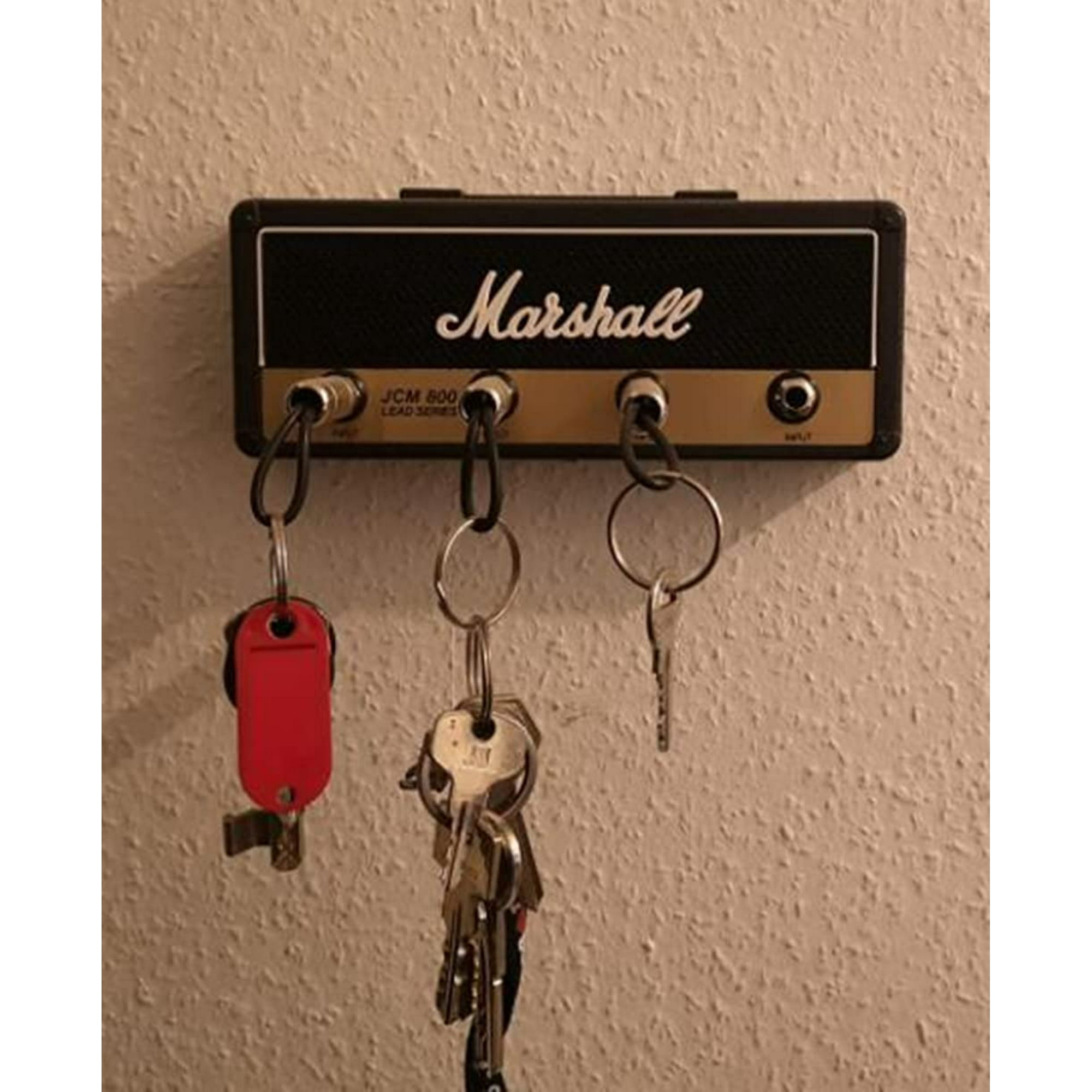 Soporte para llaves montado en la pared, caja decorativa para llaves  montada en la pared, soporte para llaves Jack Rack 2.0 JCM800 Soporte para  llaves Soporte para llaves de guitarra vintage con