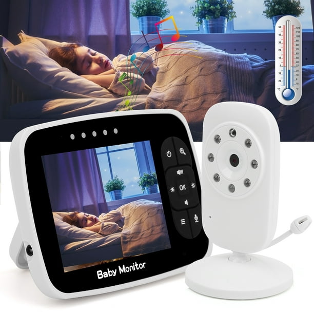 Compre Cámara de Monitor de Cuidado de Bebés Inalámbrico de 3.2 Pulgadas  TFT Cámara de Audio HD Bodo Home Camera de Audio HD - Enchufe de Ee. Uu. en  China