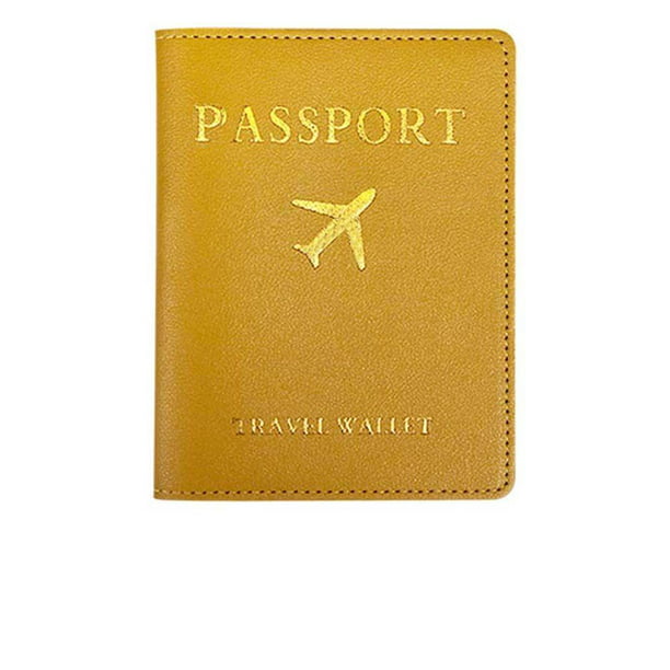 Funda pasaporte aviones