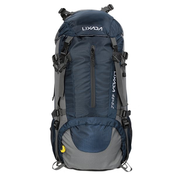 Mochila 50L resistente al agua deporte al aire libre que va de excursión  viaje Mochila Paquete Mochilero Montañismo Escalada Trekking Bolsa mochila  con cubierta de la lluvia Lixada