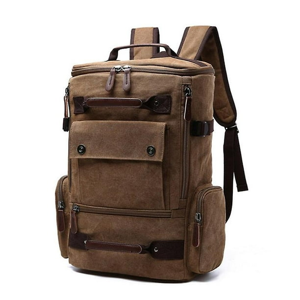 Mochila para hombre, mochila de lona mochila escolar, bolsas de viaje para hombre, de gran capacidad, mochila para ordenador mochila YONGSHENG | Walmart en línea