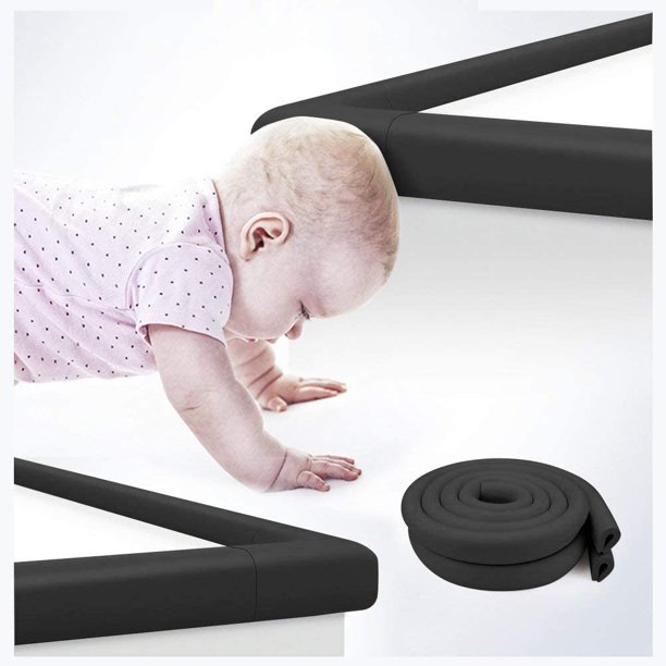  HOMEH Protector de Bordes de un rollo (6.6 ft) Protección de  los Niños de los Muebles y la Mesa Protección Fácil de instalar (3 Colores  Opcionales) : Bebés