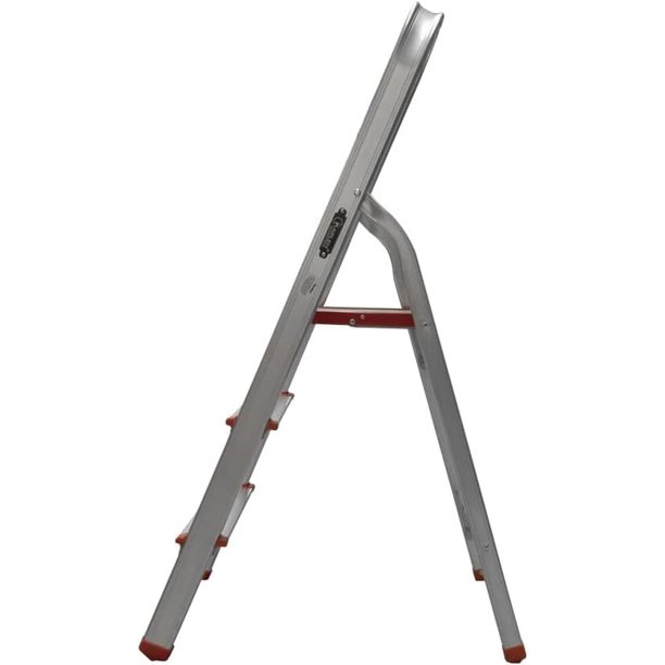 Escalera Tubular Plegable Taburete Acero 3 Escalones RY-M3