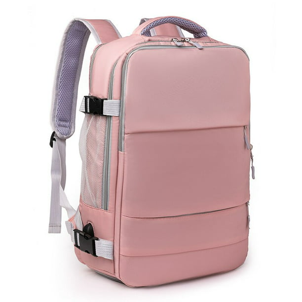 Mochila de viaje para mujer, bolsa multifunción informal, ligera, con  equipaje, carga USB, portátil, impermeable, antirrobo xuanjing unisex