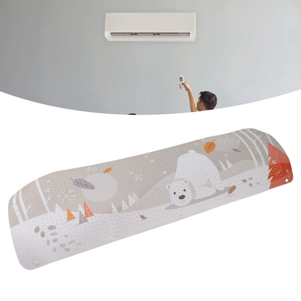 Deflector de aire acondicionado de pared