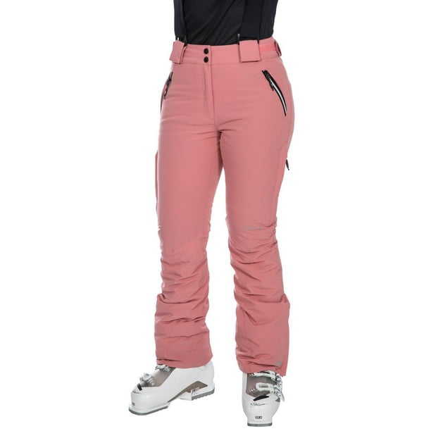 Trespass - Pantalón Impermeable de Esquí Galaya para Mujer (Rosa Polvo)  Trespass UTTP3957_dustyrose