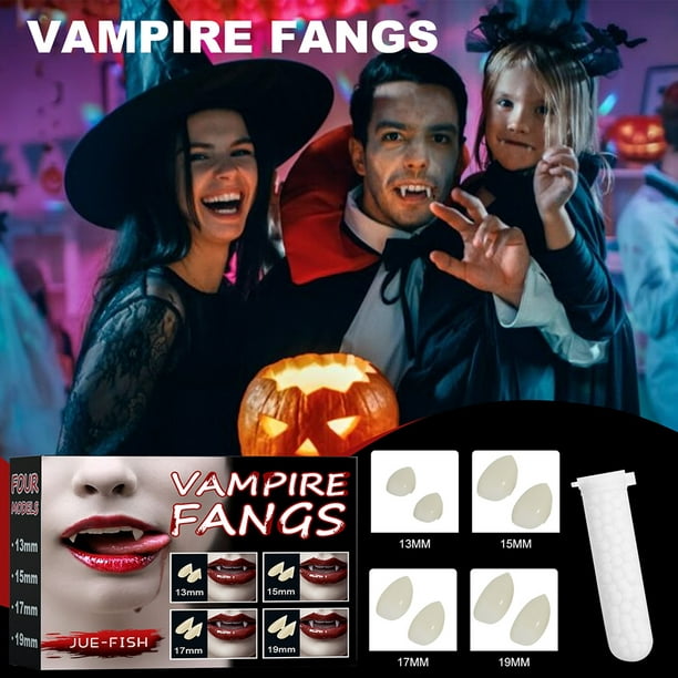 Kit Colmillos Vampiro para Disfraces de Halloween