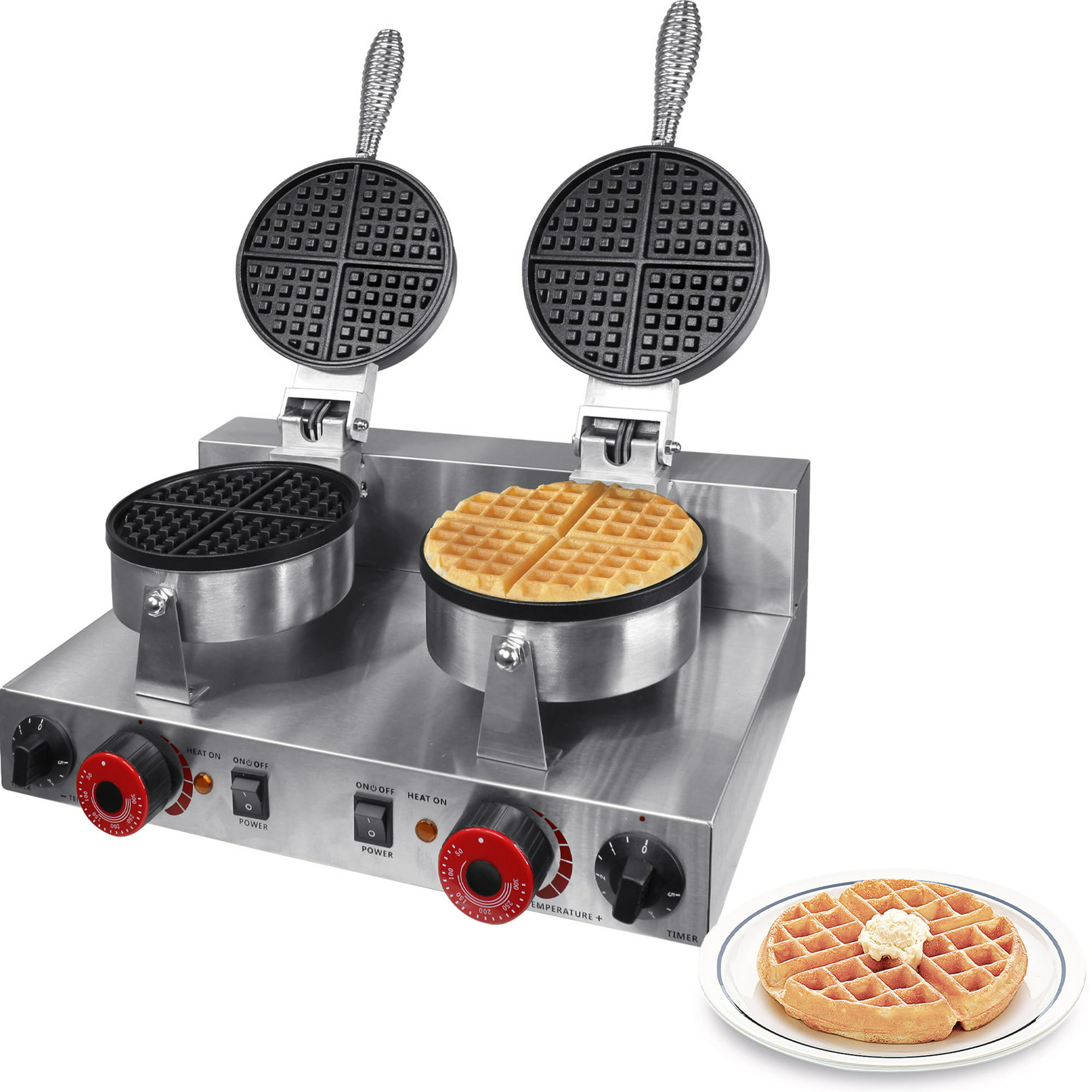Waflera Electrica Burbujas Waffles 5 Minutos
