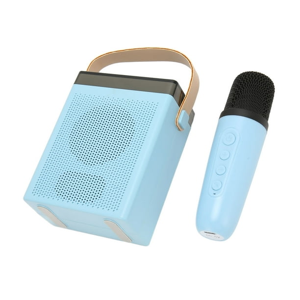 Máquina de karaoke con 2 micrófonos inalámbricos para adultos, subwoofer  grande de 8 pulgadas, altavoz portátil Bluetooth sistema PA, karaoke