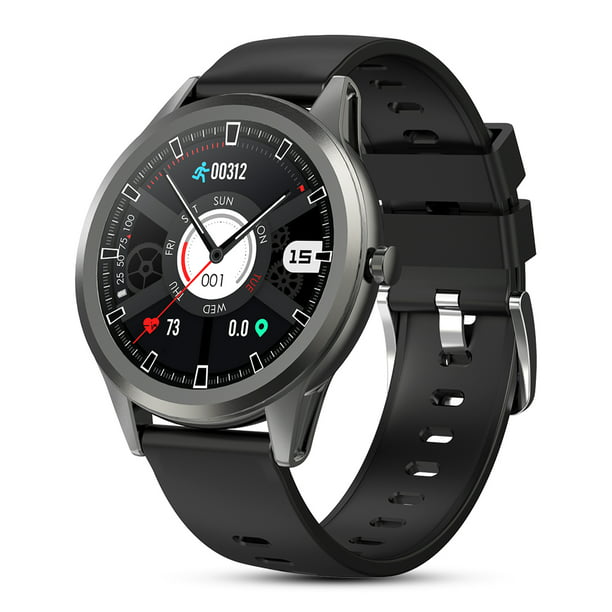 Redondo SmartWatch 5.0 Compatible con Bluetooth IP67 Pantalla táctil  impermeable 160mAh Presión arterial Reloj Smart Reloj Azul 1,28 pulgadas  Guardurnaity EL005743-01B