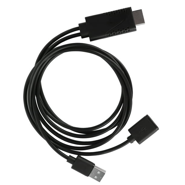 Vbestlife Cable de teléfono móvil a TV 1080P USB, adaptador tipo C a HDMI,  espejo de pantalla de teléfono móvil a TV, proyector, adaptador de monitor