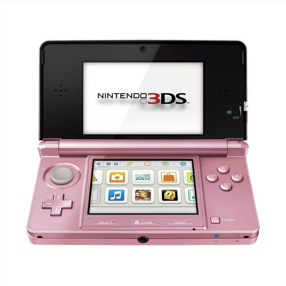 consola reacondicionada nintendo 3ds con juegos preinstalados color rosa