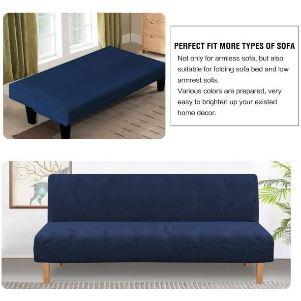 Funda para futón sin brazos funda elástica para sofá cama