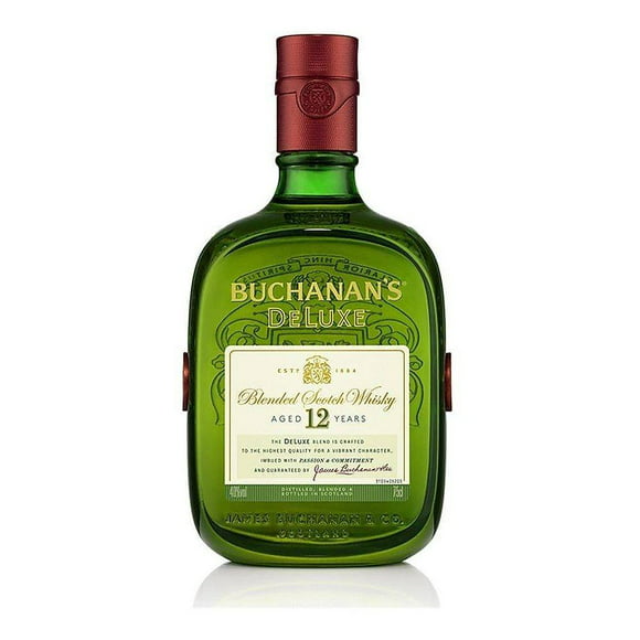 caja de 12 whisky buchanans blend 12 años 750 ml buchanans blend 12 años