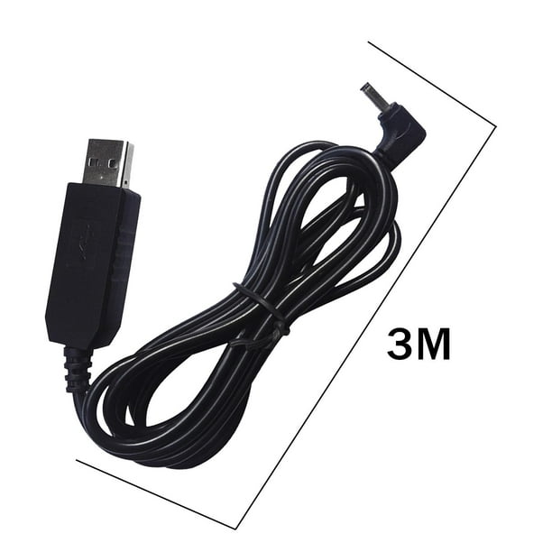 SRAN-regleta usb tipo coreano, cable de alimentación de 1200 m, 5V