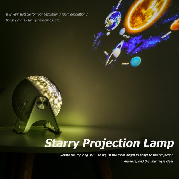 Proyector LED de estrellas para planetario 7 en 1 luces de Ehuebsd techo de  música compatibles con Bluetooth para dormitorio de niños decoración del  hogar