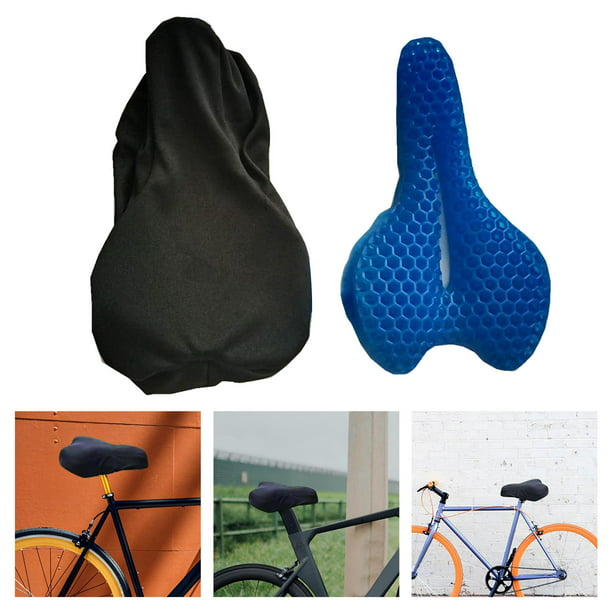 Funda de asiento de bicicleta para interiores, cojín antideslizante para  bicicletas de ejercicio en interiores - AliExpress