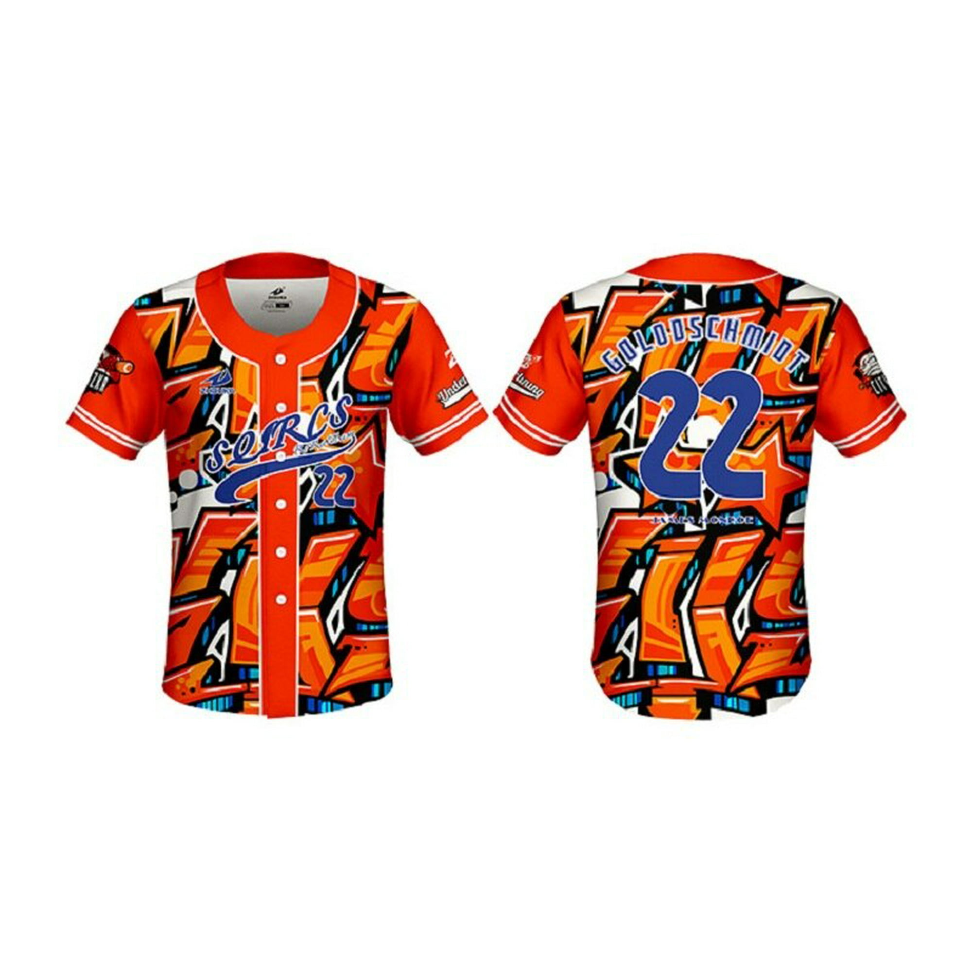 Camiseta de Beisbol para Hombre, Camisa de béisbol masculina de sublimación  personalizada, transpirable, más barataXL Gao Jinjia LED