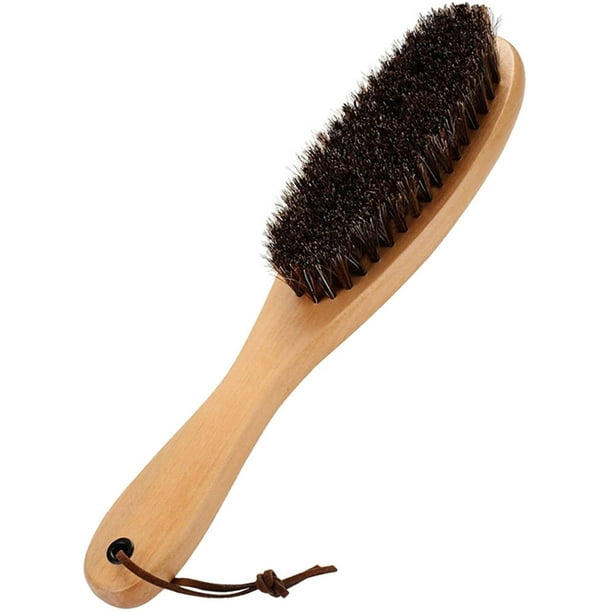 Superio Removedor de pelusa 3 en 1, cepillo para ropa y cuerno  de zapatos, negro, mango de madera : Salud y Hogar