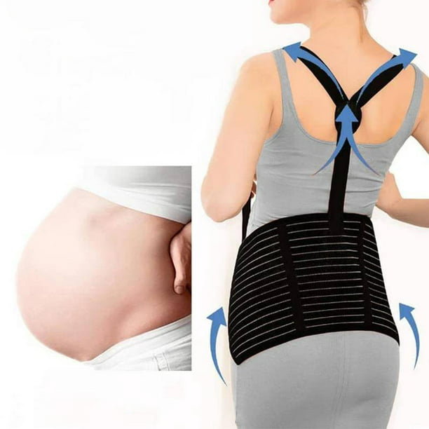 Faja de maternidad ajustable para mujeres embarazadas, vendaje prenatal,  banda para el vientre, cinturón de soporte para la espalda, Binder  Abdominal - AliExpress