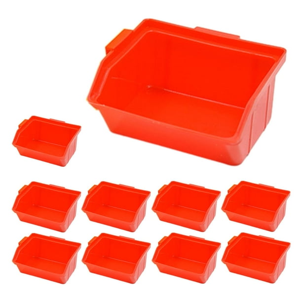 Cajas de almacenamiento de plástico para tornillos y clavos