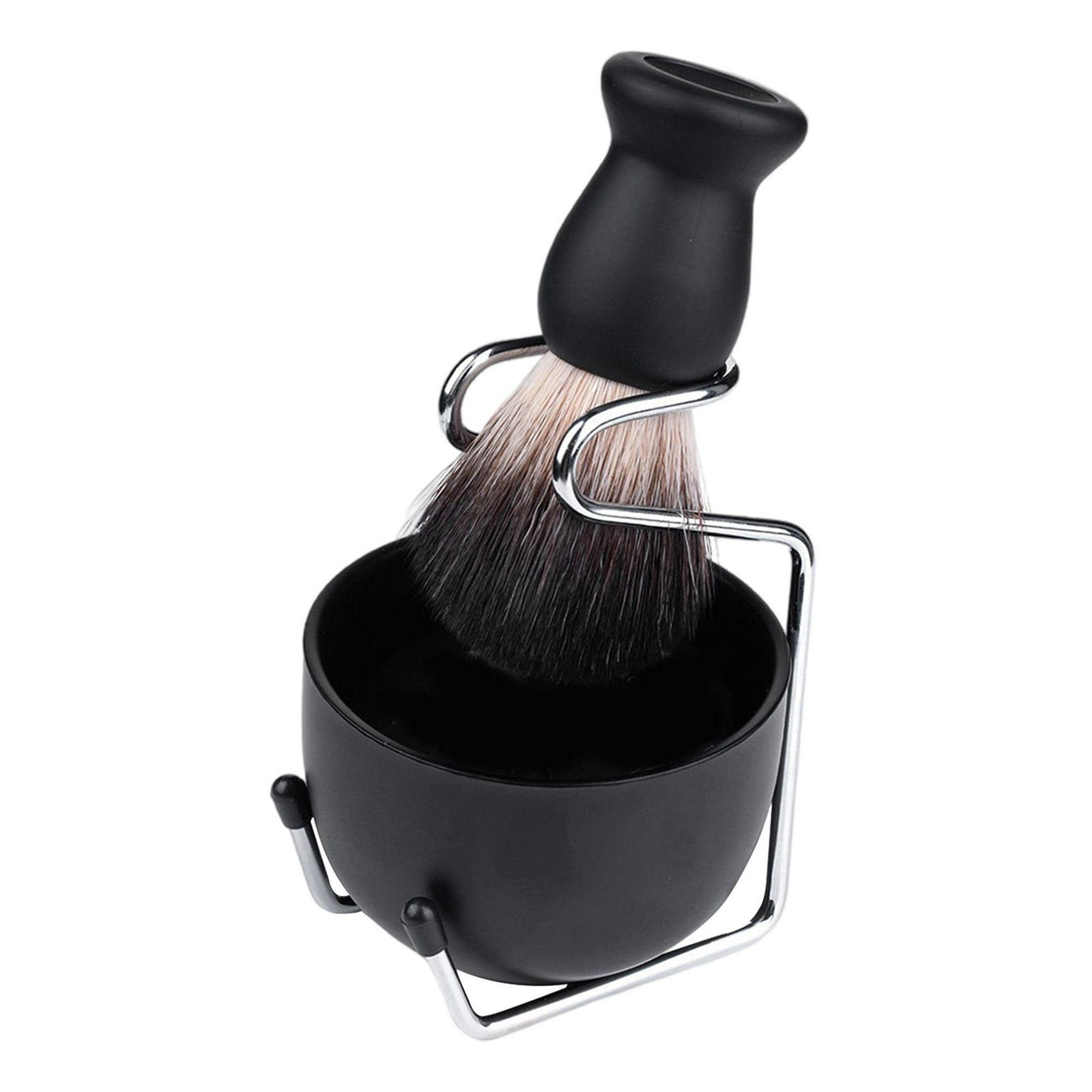 Popular barba limpieza facial brocha de afeitar jabón en espuma tazón juego de herramientas de afeitar con cepillo yuyangstore brocha de afeitar