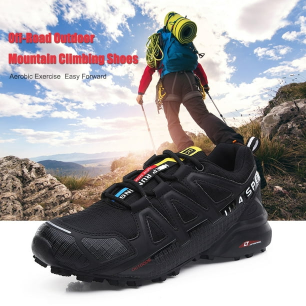 Zapatos Calzado de camping para hombre, de senderismo transpirables para  deportes al aire libre (neg Wdftyju Tenis De Mujer Tenis De Hombre