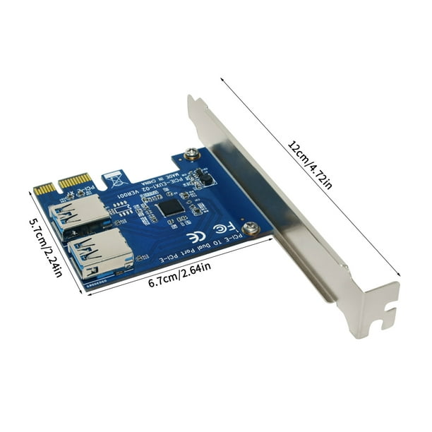 Multiplicador de expansión USB 3.0 Hub ports, Portable, adaptador de  concentrador de datos USB de Sunnimix