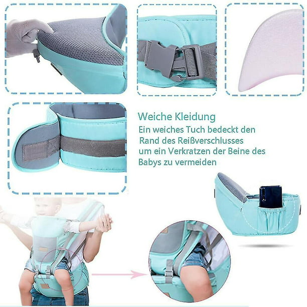 9Meses y más - 👶🟣🟪Portabebés multifuncional con diseño ergonómico.🟣🟪  Ideal para bebés de 0 a 36 meses soporta hasta un peso de 10 kg 12 formas  diferentes de uso. Incluye sillita incorporada