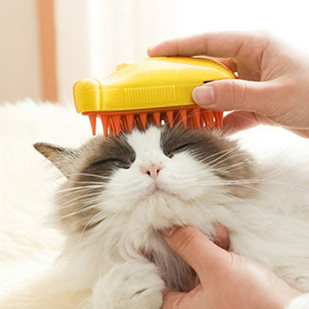 Cepillo De Vapor Para Gatos Cepillo de depilación para perros y gatos 3 en  1 con esencia para mascot Ndcxsfigh