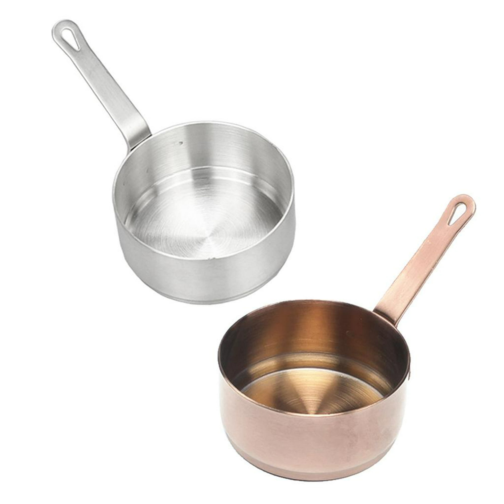 Acero Inoxidable Cazo Calentador Leche Mini Leche Sartén Cocina Utensilios  De Cocina Olla Comida Para Bebés Cocinar Tazón De Fusión Baoblaze Mini  cacerola de la cocina